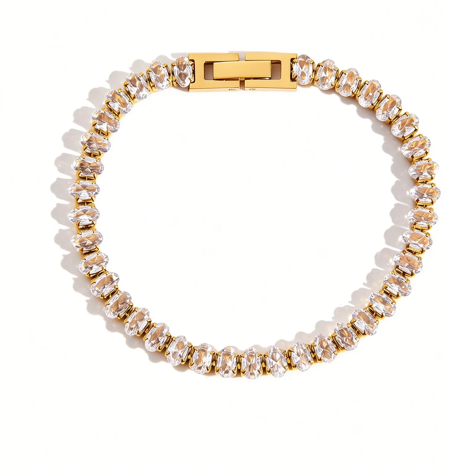 Waterproof Tennis & Paperclip Chain Bracelet | Liorva&Co – liorvaco