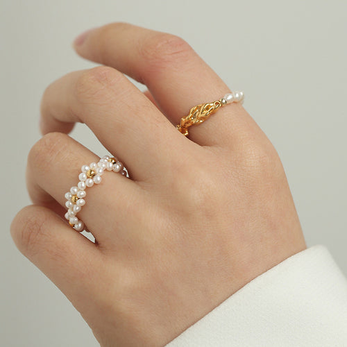 Baroque & Freshwater Pearl Rings Collection