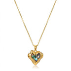 Waterproof Shell Celestial Pendant Necklace