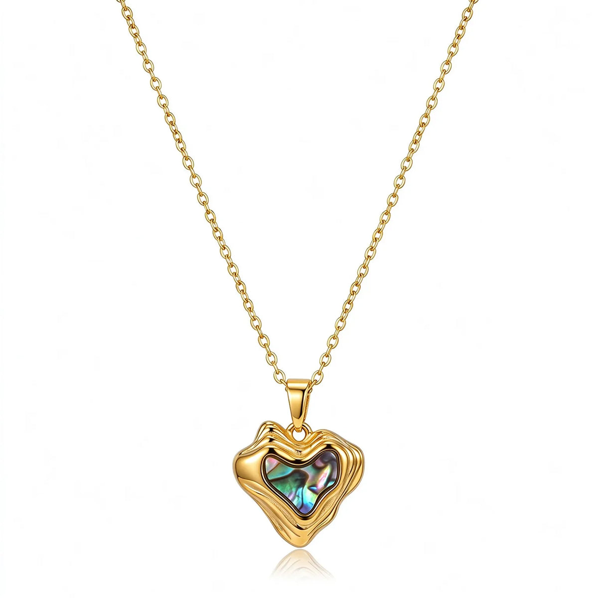 Waterproof Shell Celestial Pendant Necklace
