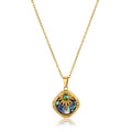 Waterproof Shell Celestial Pendant Necklace