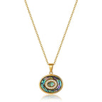 Waterproof Shell Celestial Pendant Necklace