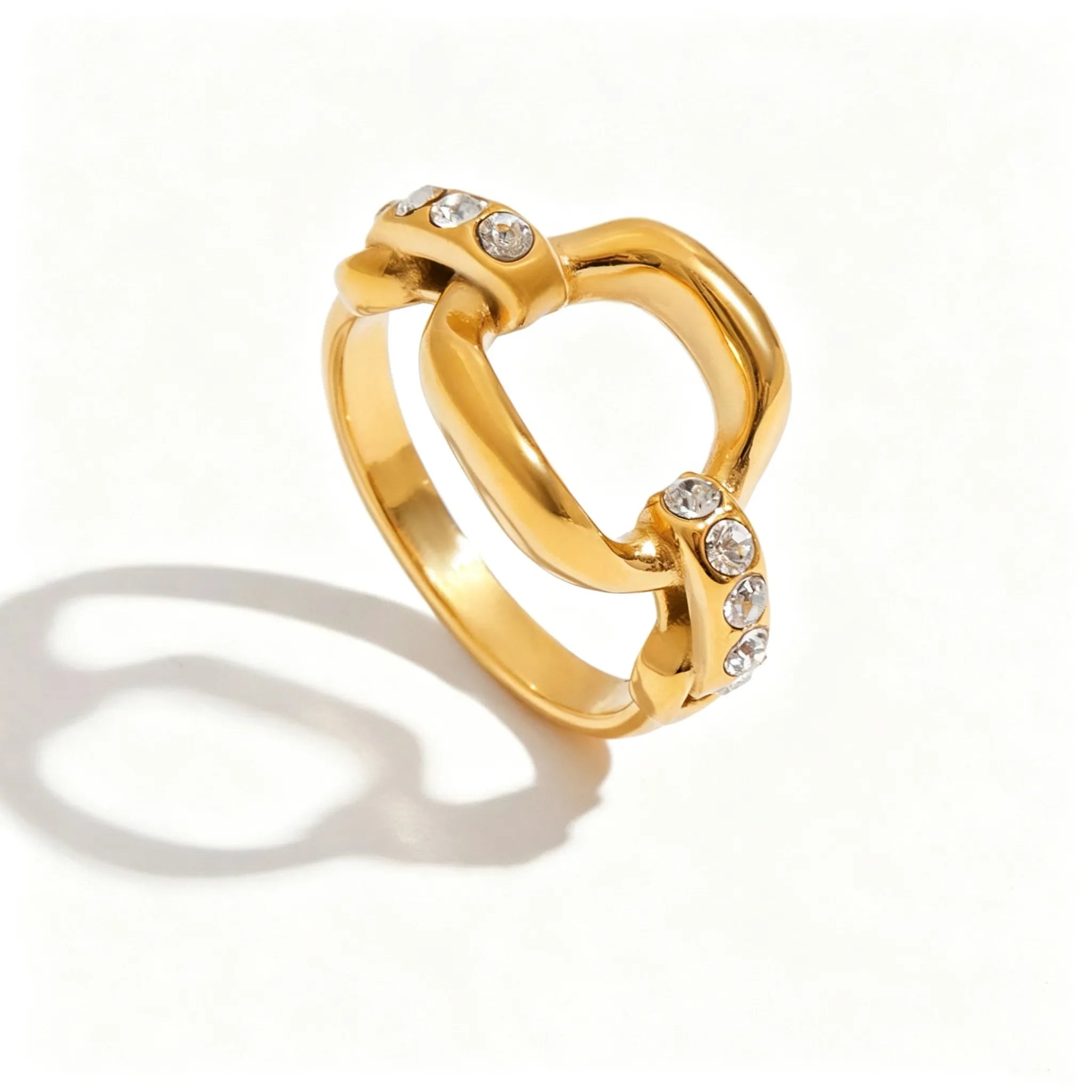 Minimalist Open Band Ring – Waterproof Stainless Steel