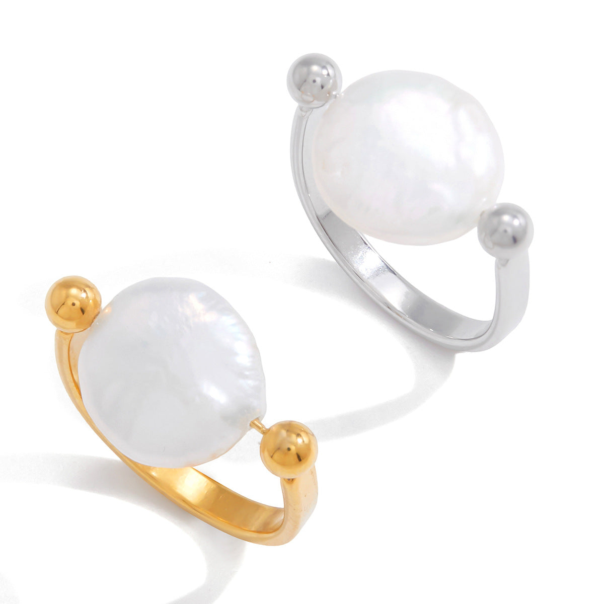 WaterproofBaroque Freshwater Pearl Statement Ring