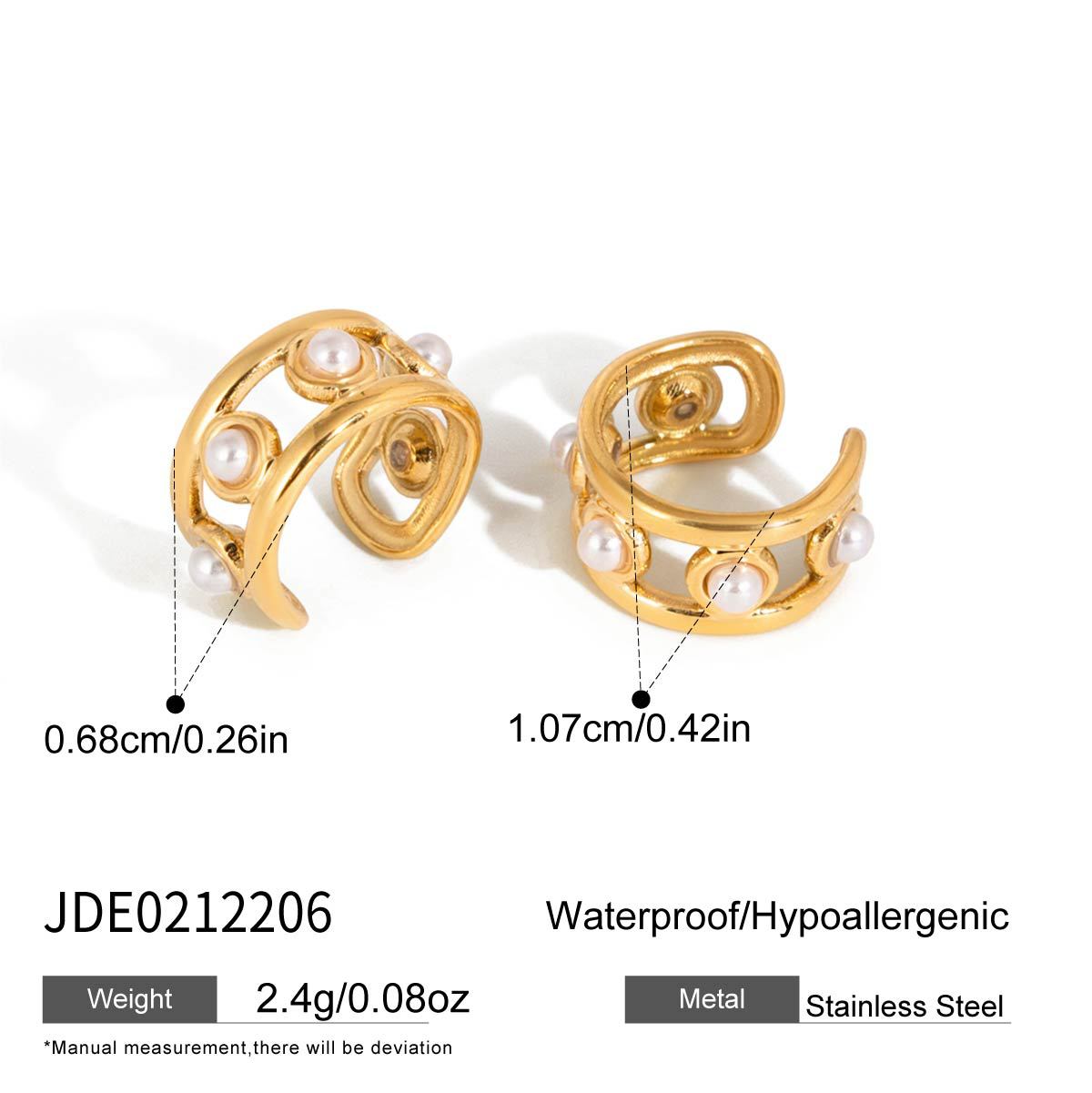 Waterproof Non-Piercing Ear Cuff Collection