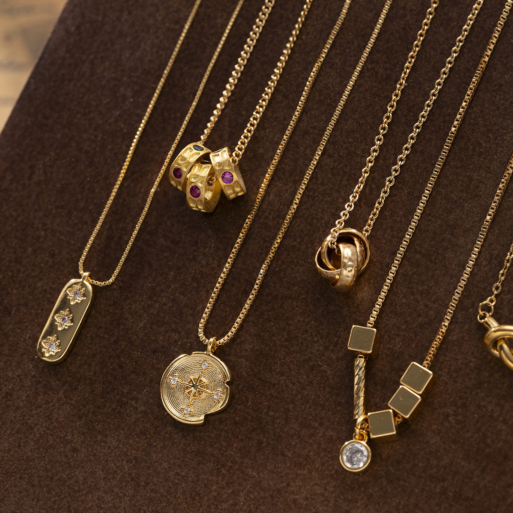 18K Gold Plated Vintage Necklaces
