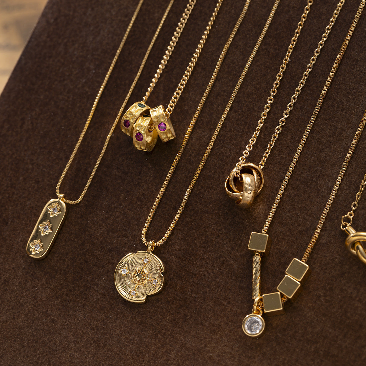 18K Gold Plated Vintage Necklaces