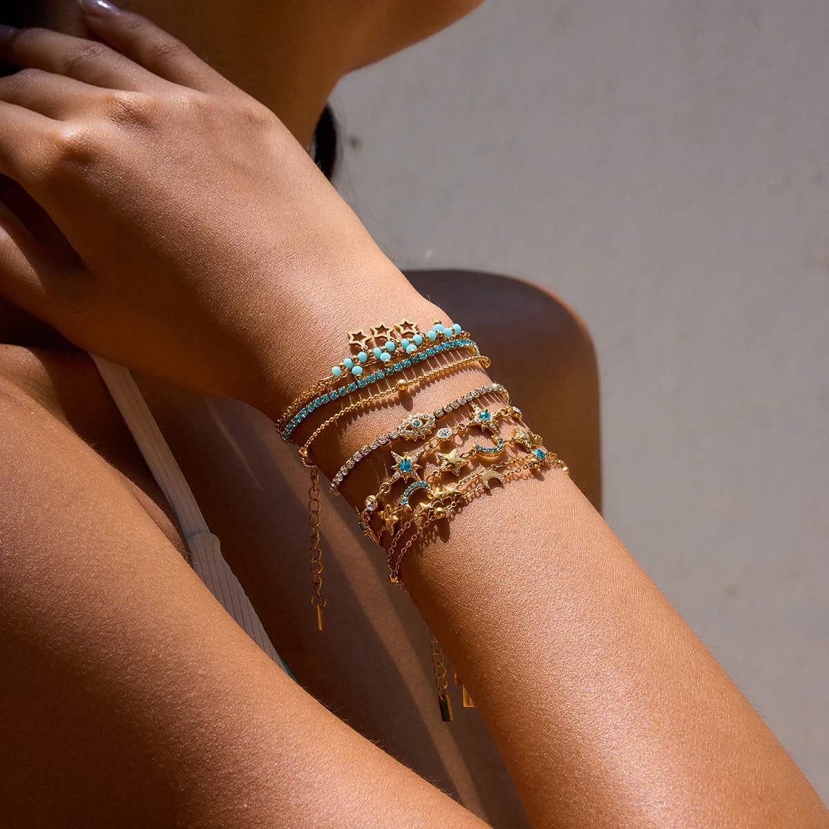 Waterproof Boho Stackable Bracelet