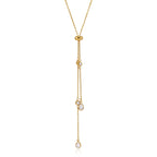Waterproof Stainless Steel Adjustable Lariat Y-Necklace
