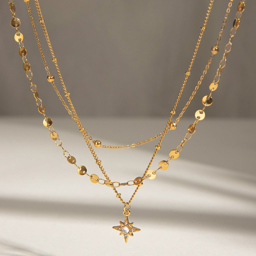 Waterproof Multi-Layered Necklace