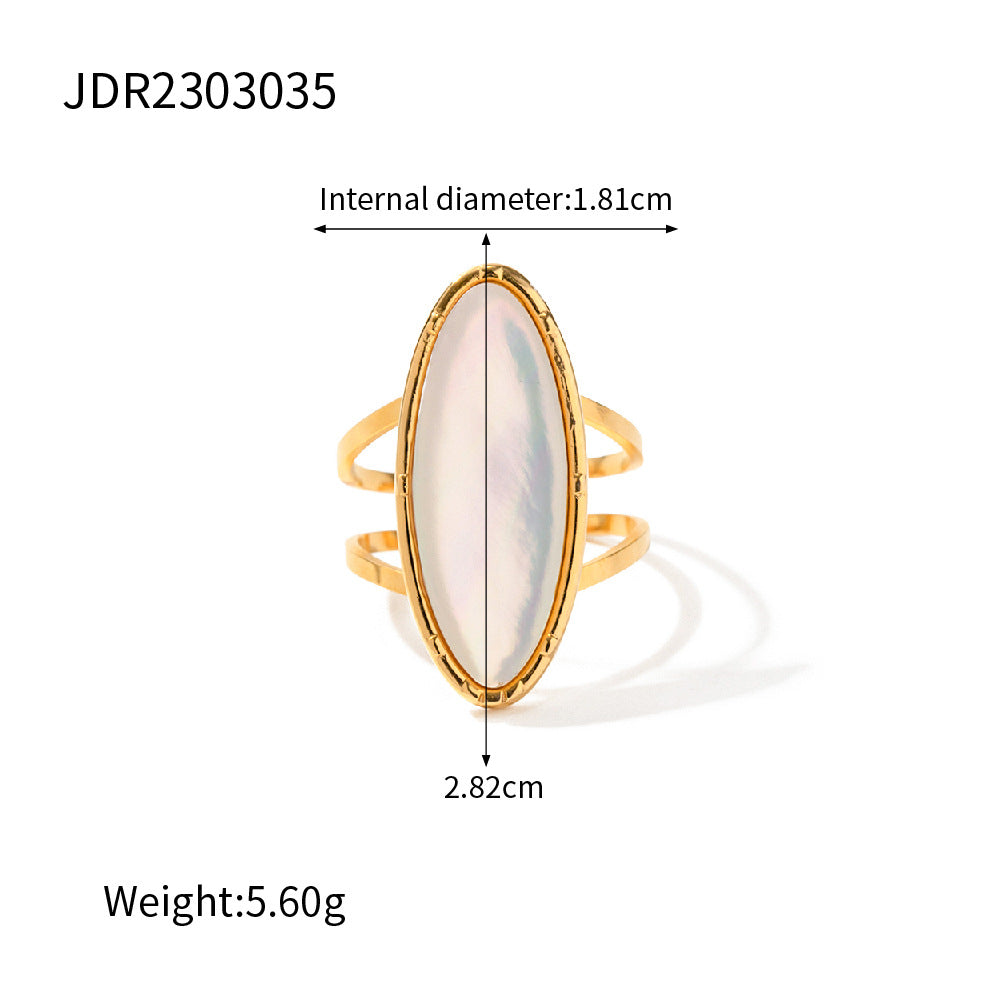 Waterproof Vintage Statement Adjustable Ring