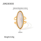 Waterproof Vintage Statement Adjustable Ring