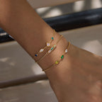 Chic Waterproof Colorful Crystal Bracelet