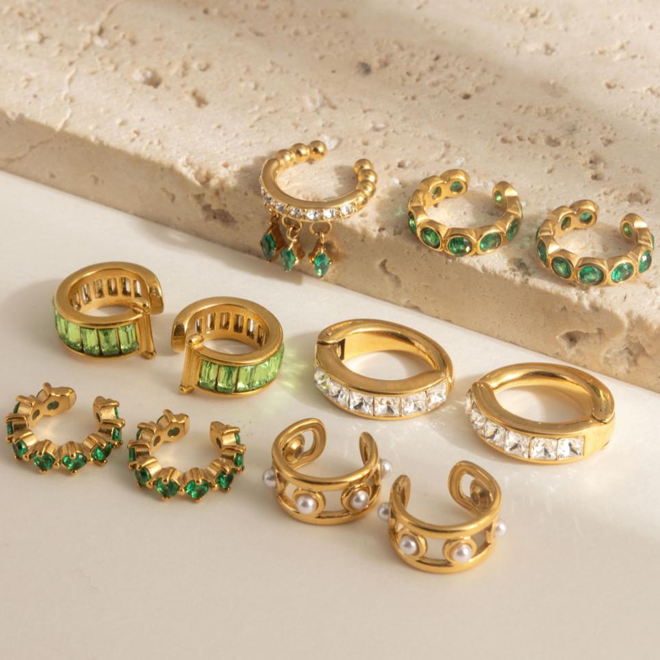 Waterproof Non-Piercing Ear Cuff Collection