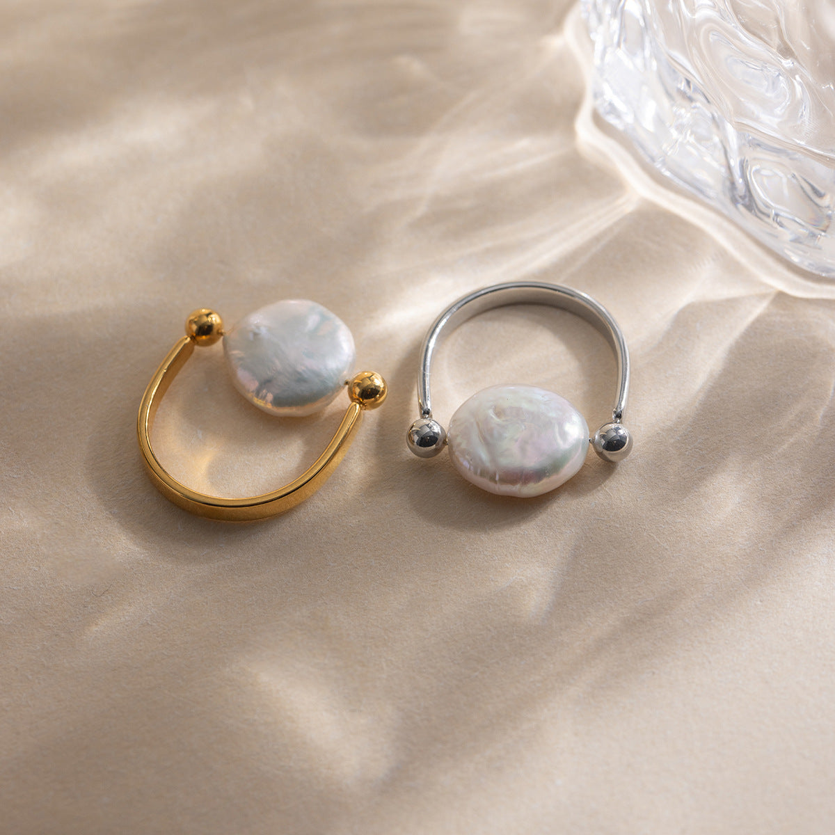 WaterproofBaroque Freshwater Pearl Statement Ring