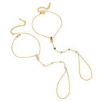 Waterproof Hand Chains (Finger Ring Bracelets)
