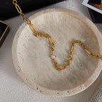 Waterproof Gold Chunky Link Choker