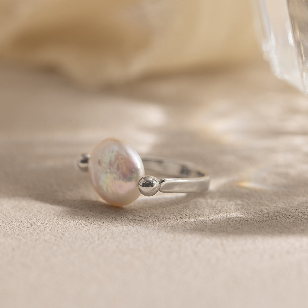 WaterproofBaroque Freshwater Pearl Statement Ring