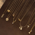 18K Gold Plated Vintage Necklaces
