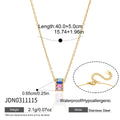Waterproof 18K Gold Vintage Cameo & Zirconia Medallion Pendant Necklace