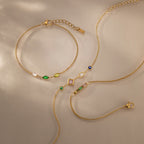 Chic Waterproof Colorful Crystal Bracelet