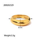 Waterproof 18K Gold Baguette Cut Zirconia Eternity Band Open Ring