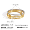 Waterproof 3-in-1 Interlocking Multi-Link Ring