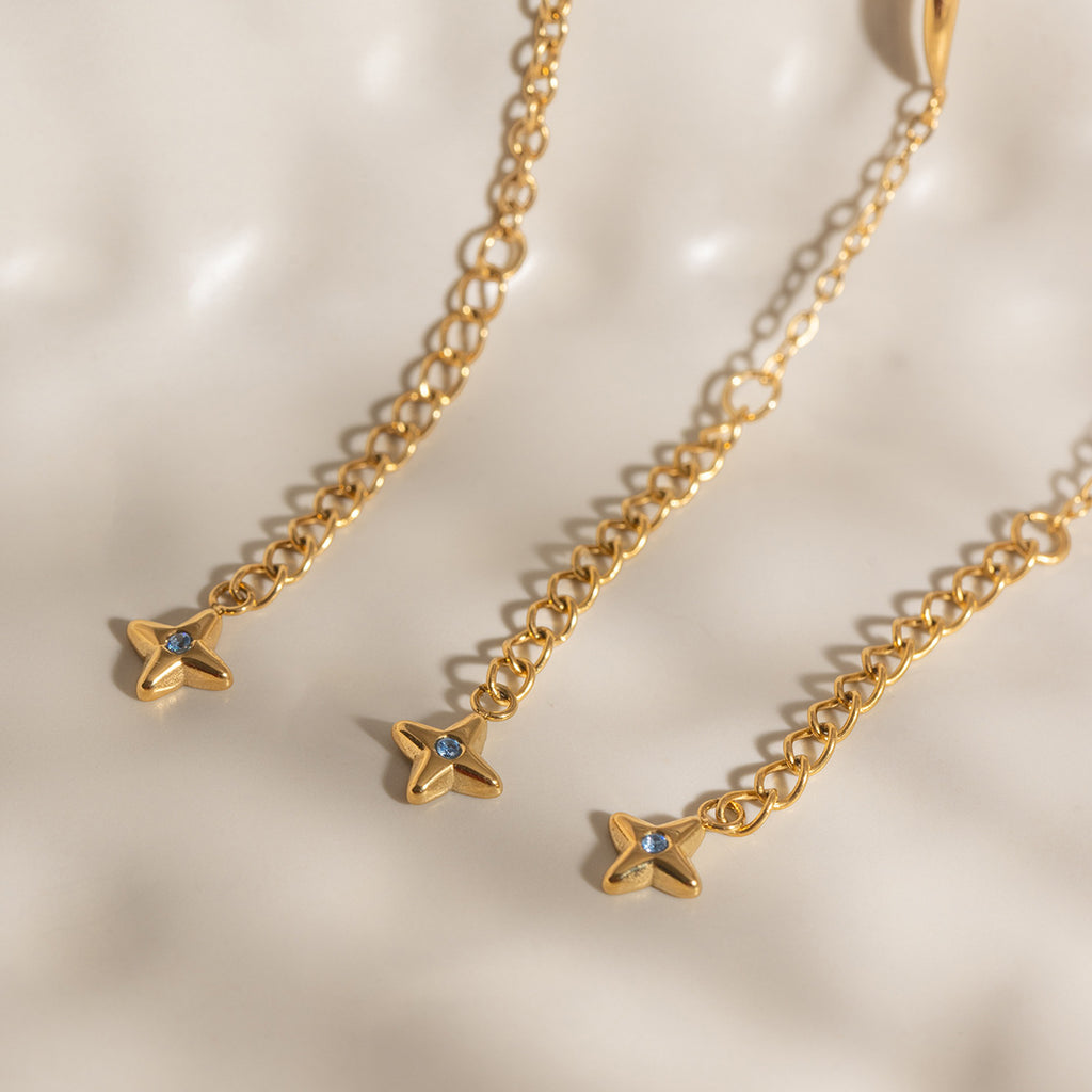 Waterproof Star Moon Bracelet