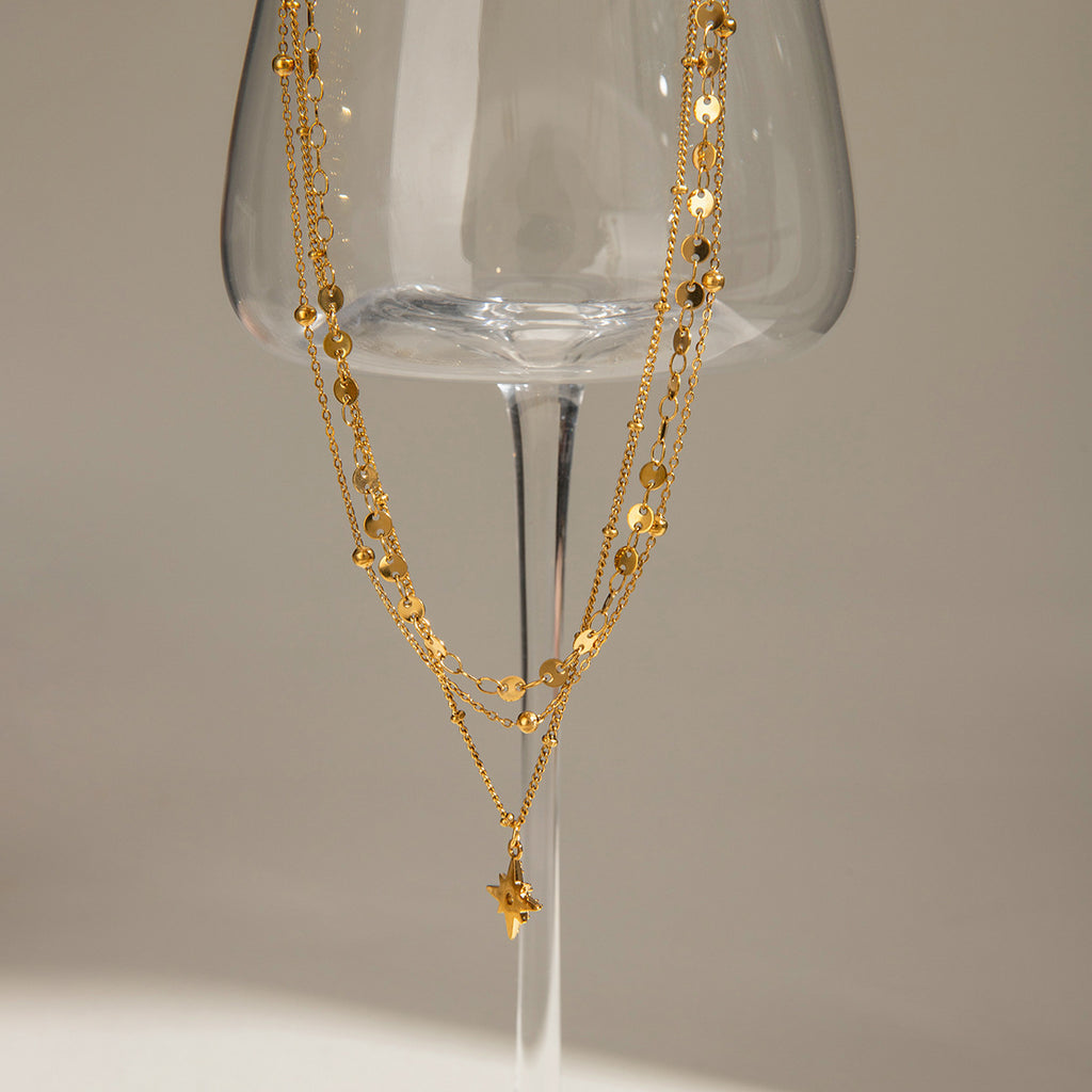 Waterproof Multi-Layered Necklace