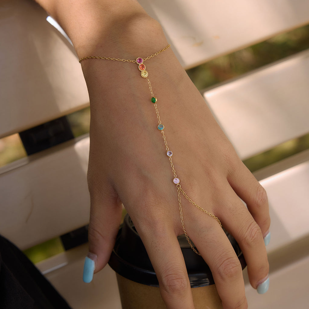 Waterproof Hand Chains (Finger Ring Bracelets)