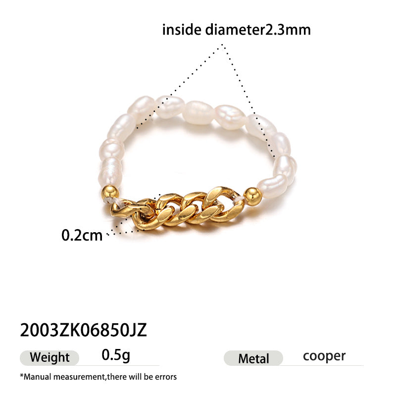 Baroque & Freshwater Pearl Rings Collection