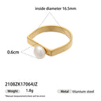 Baroque & Freshwater Pearl Rings Collection