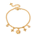 Waterproof Star Moon Bracelet