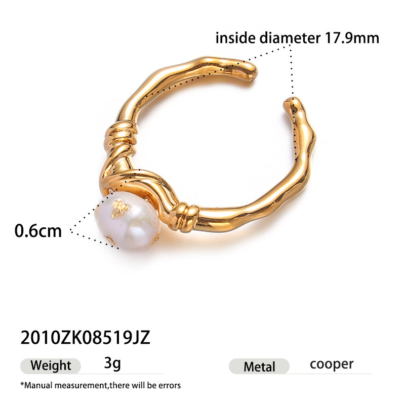 Baroque & Freshwater Pearl Rings Collection