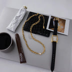Waterproof Gold Chunky Link Choker