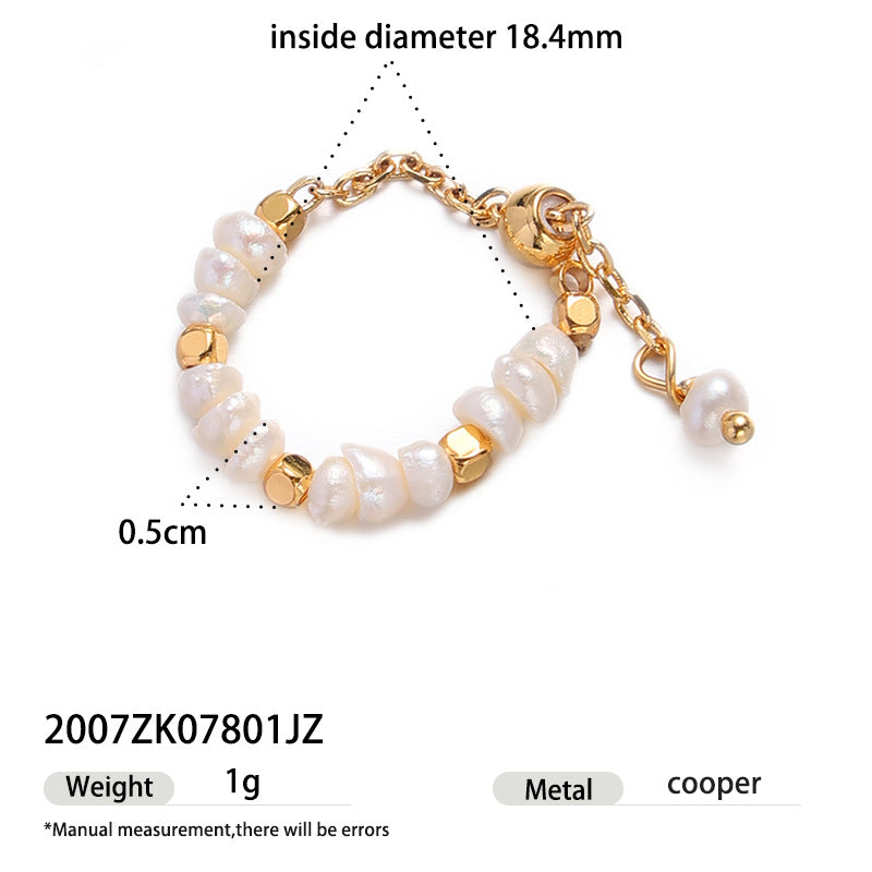 Baroque & Freshwater Pearl Rings Collection