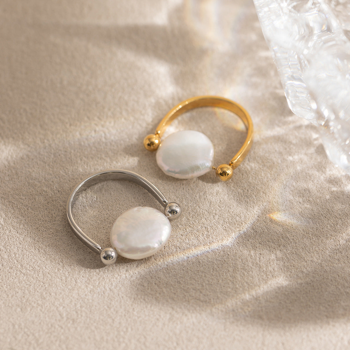 WaterproofBaroque Freshwater Pearl Statement Ring