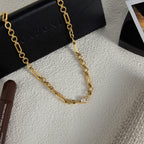Waterproof Gold Chunky Link Choker