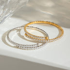 Waterproof Shining Open Bracelet