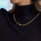 Waterproof Gold Chunky Link Choker