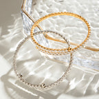 Waterproof Shining Open Bracelet