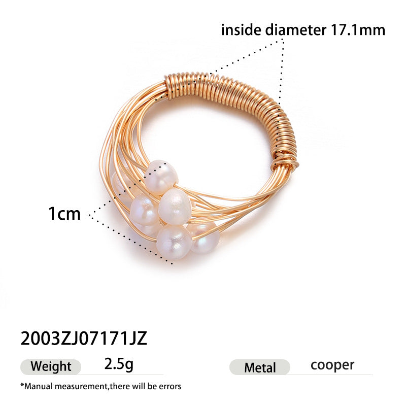 Baroque & Freshwater Pearl Rings Collection