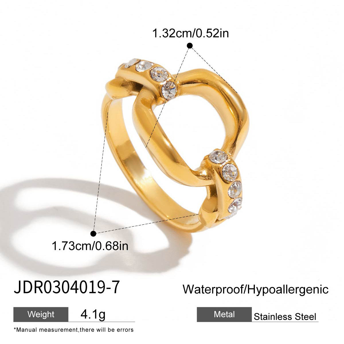 Waterproof Open Ring