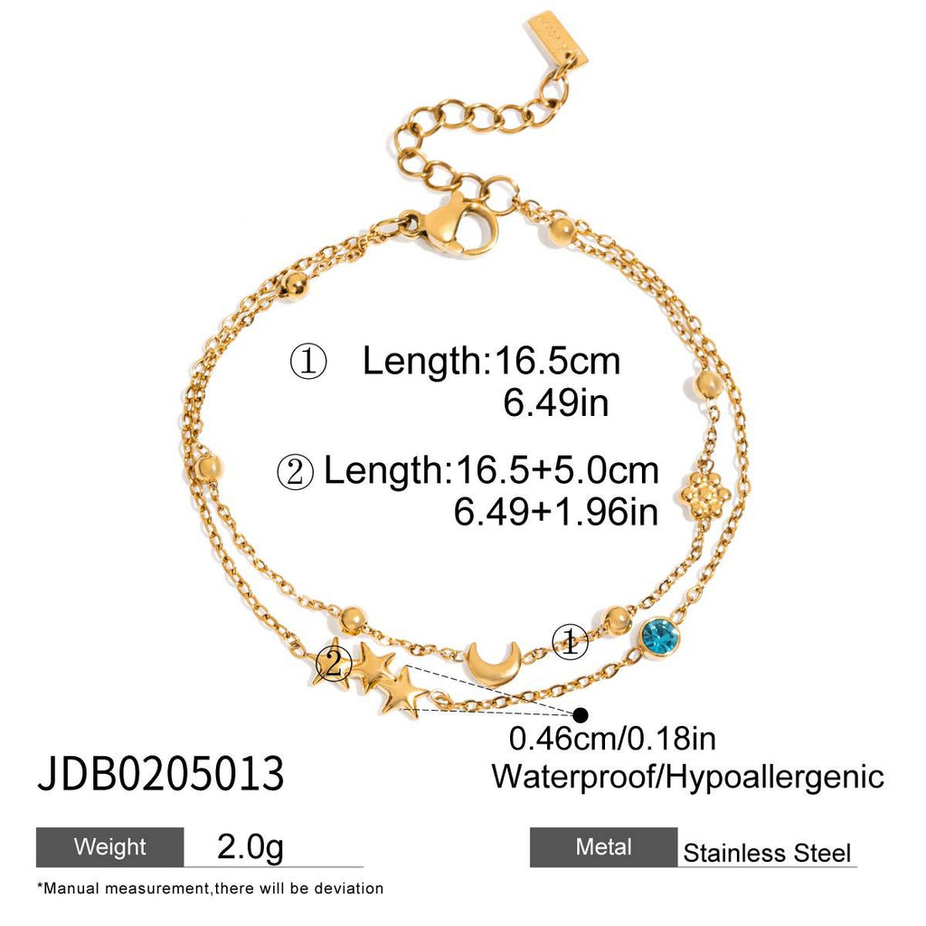 Waterproof Boho Stackable Bracelet