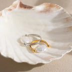 Baroque Pearl Statement Ring | Waterproof 18K Gold