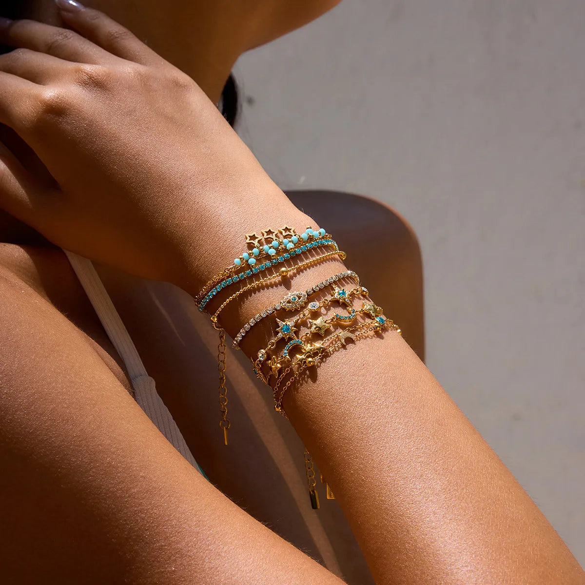 Boho Stackable Bracelet – Waterproof Stainless Steel