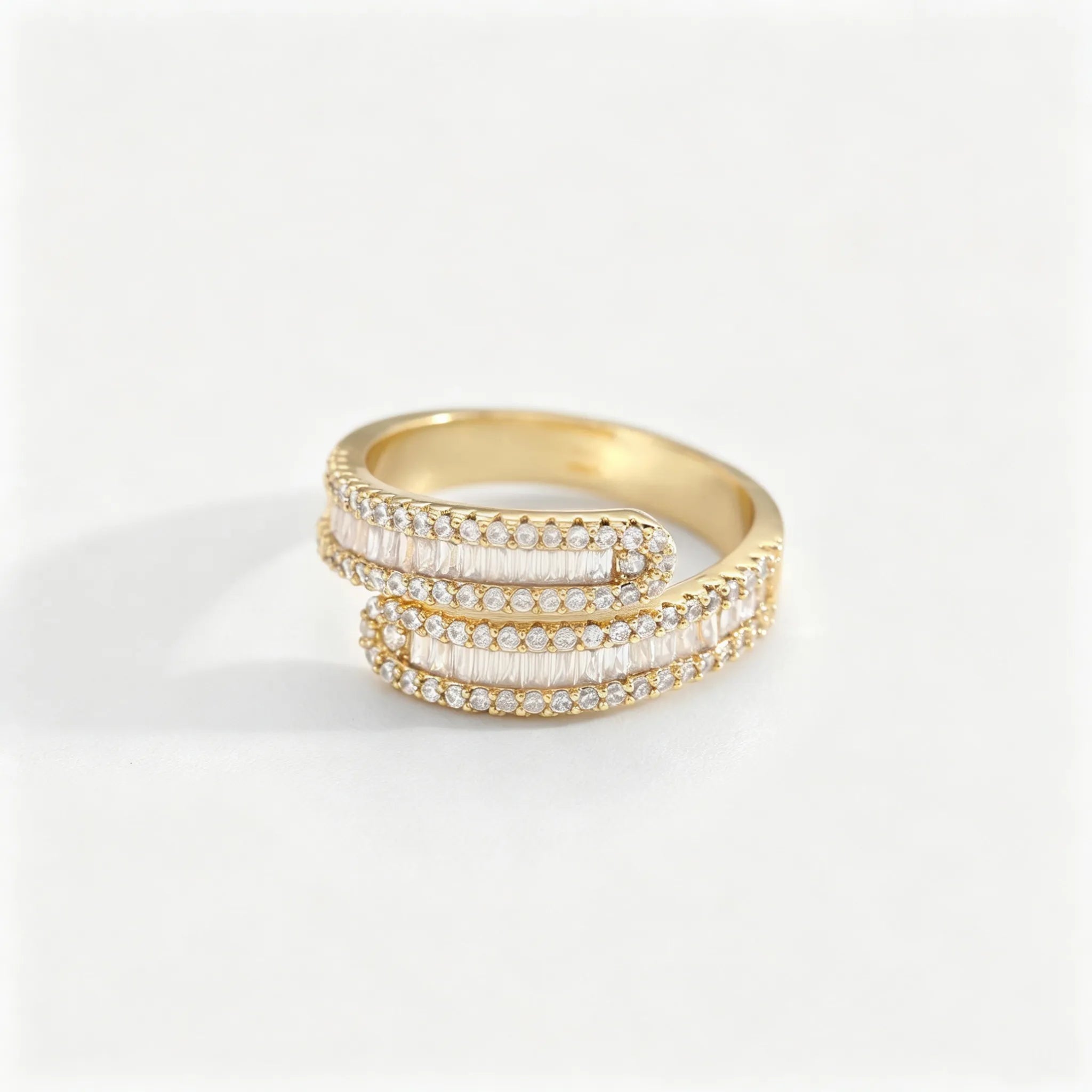 Minimalist Open Band Ring – Waterproof Stainless Steel