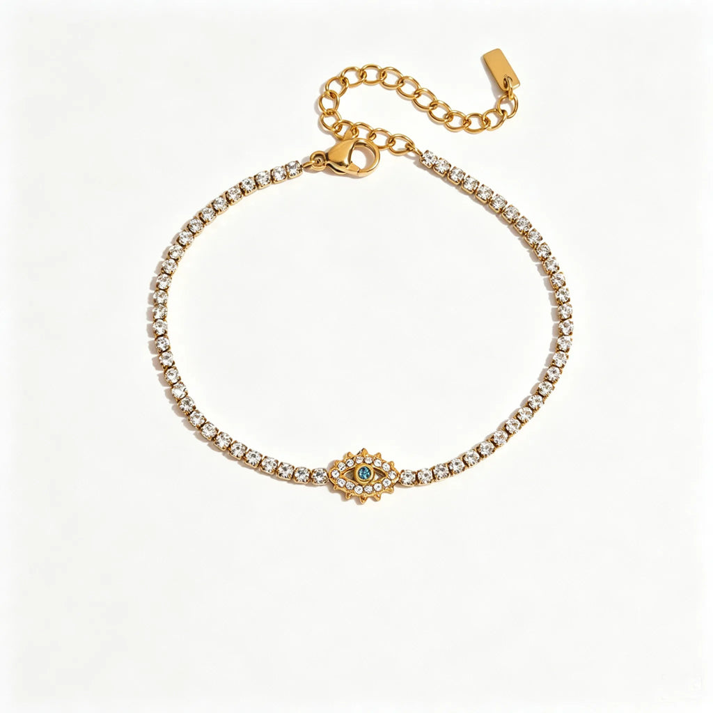 Boho Stackable Bracelet | Waterproof 18K Gold