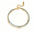 Boho Stackable Bracelet | Waterproof 18K Gold