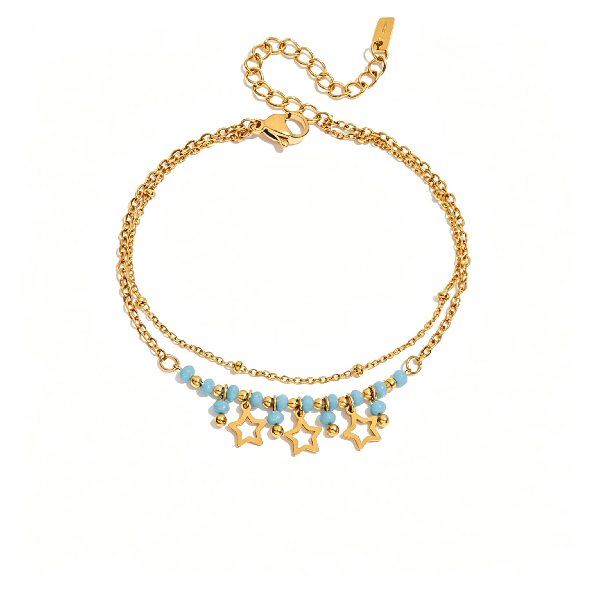 Boho Stackable Bracelet – Waterproof Stainless Steel
